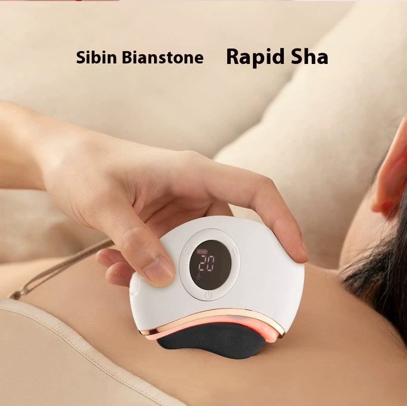 Smart Electric Gua Sha Scraping Massager for Home Facial Treatments